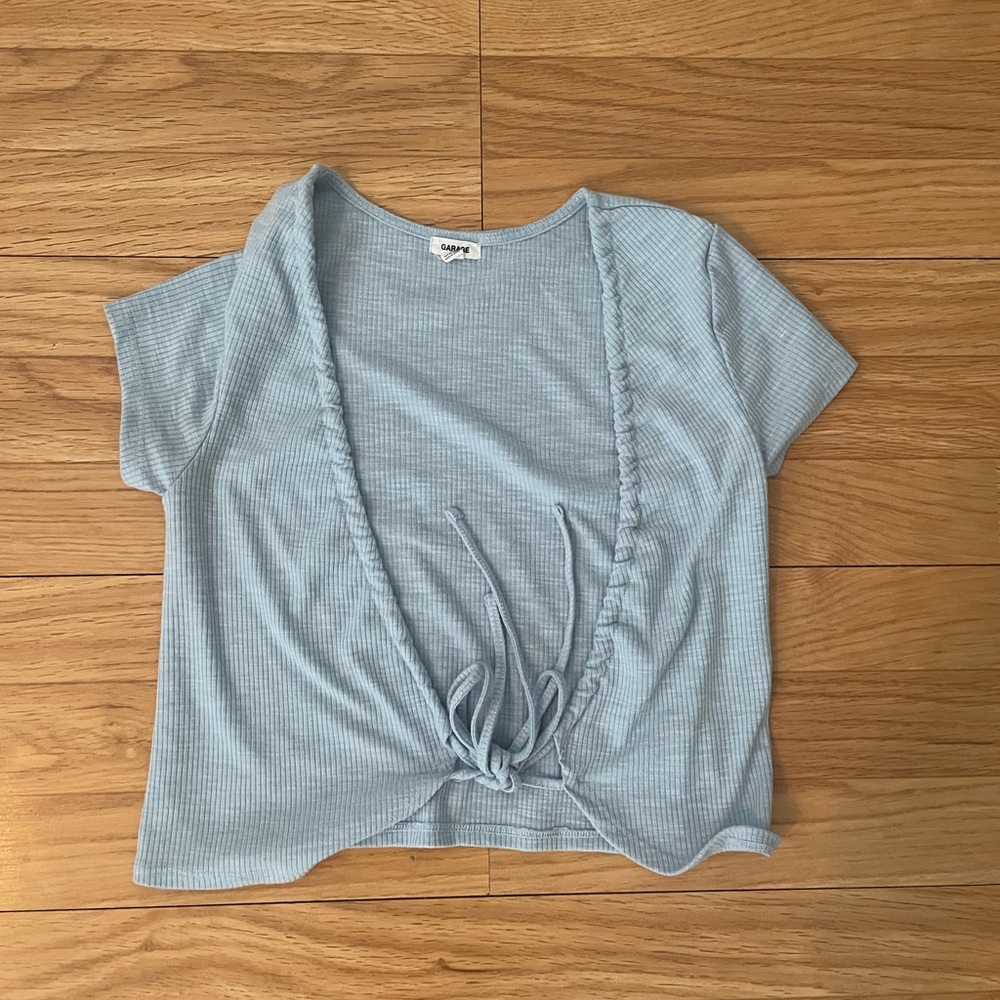 Garage light blue top. Worn once.
